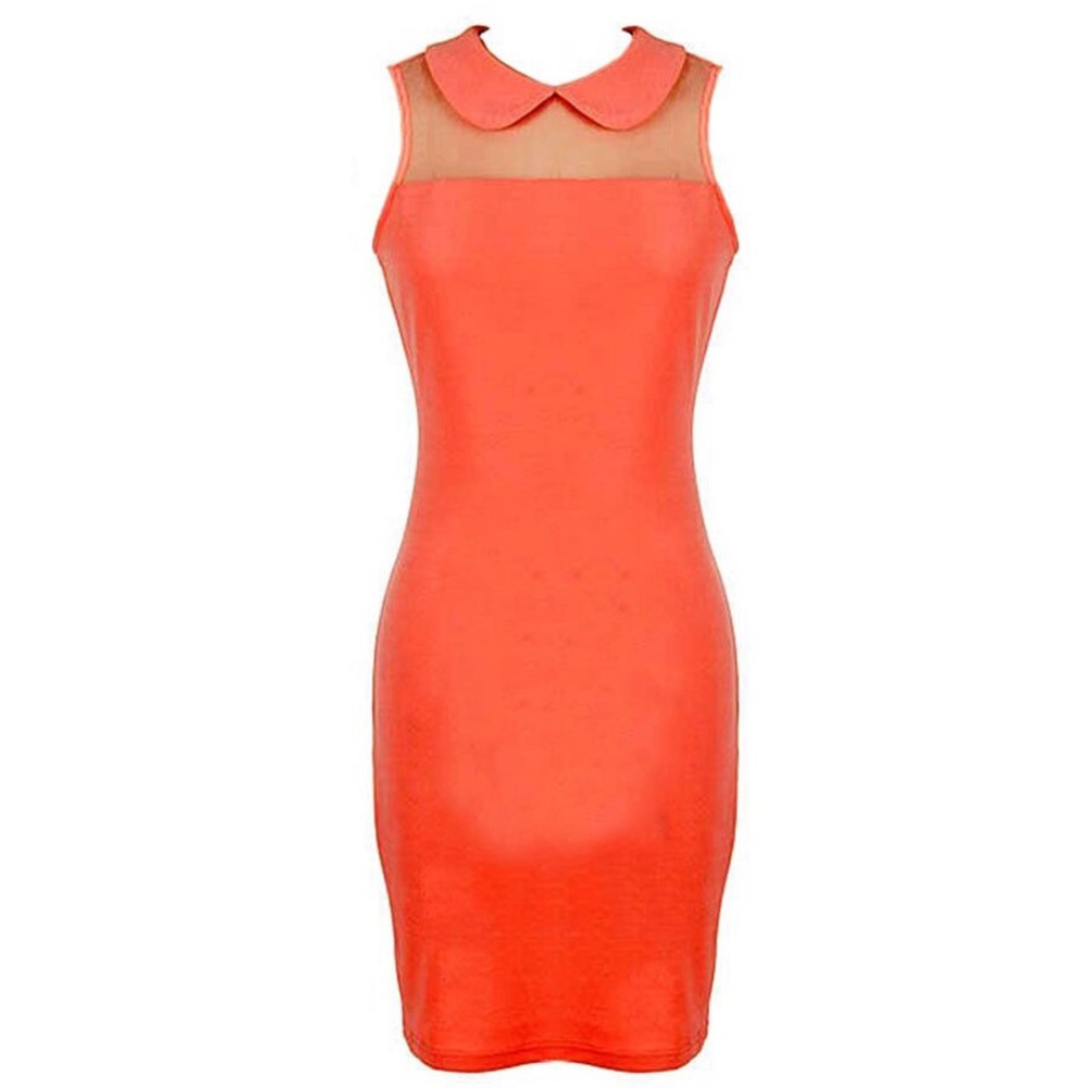 ❌SOLD❌🎉New Years Eve Peter Pan Collar Dress - Picture 2 of 3